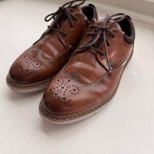 Boys Classic Brown Leather Shoes